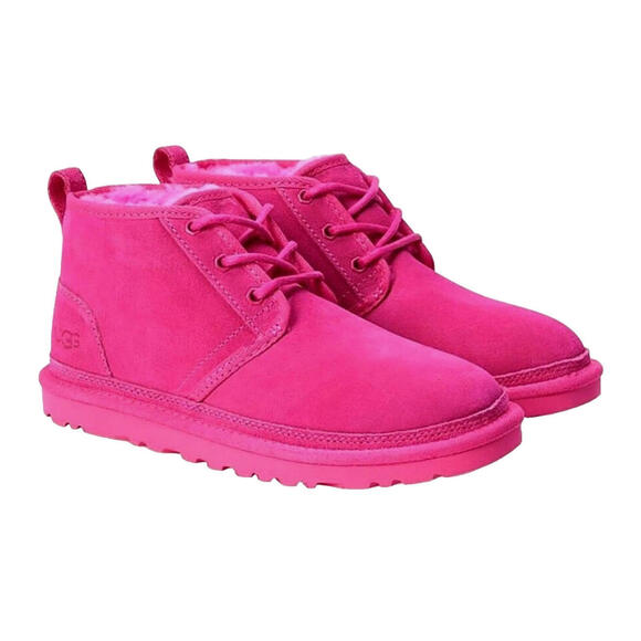 UGG Neumel II Rose Pink Chukka Ankle Boots Authentic Big Kid Size 5 